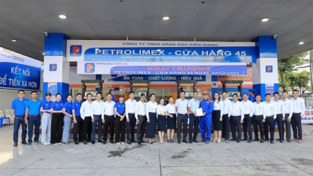 Petrolimex Kiên Giang: Giữ vững mạch cung ứng năng lượng, đồng hành cùng phát triển KT-XH địa phương