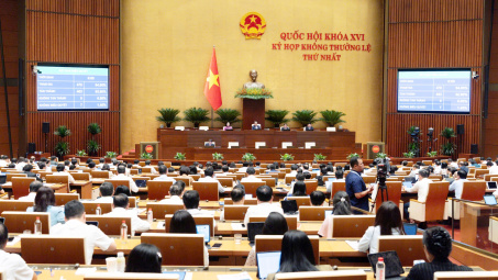 Quốc hội thông qua Nghị quyết về chủ trương đầu tư Dự án đường Vành đai 5 - Vùng Thủ đô Hà Nội
