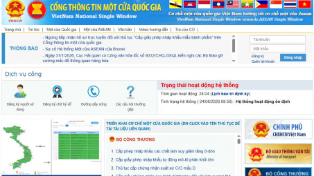 Quy định mới về đăng ký, thu hồi, quản lý tài khoản người sử dụng Cổng thông tin một cửa quốc gia