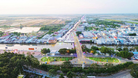 Xã Vĩnh Phong (An Giang): Tổ chức lại không gian phát triển, tạo động lực tăng trưởng bền vững