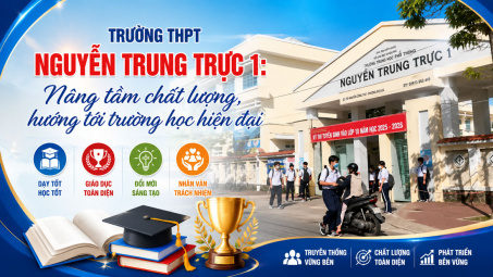Trường THPT Nguyễn Trung Trực 1 (An Giang): Nâng tầm chất lượng, hướng tới trường học hiện đại