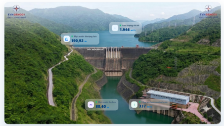 Thủy điện Bản Vẽ xây dựng website truyền thông cộng đồng về mưa lũ, hạn hán và vận hành hồ chứa