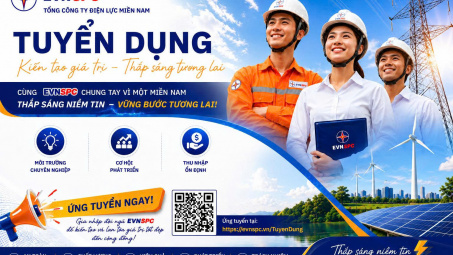 Tổng công ty Điện lực miền Nam tuyển dụng nhân sự
