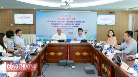 [CHÙM ẢNH] Hội nghị bàn tròn về sử dụng hiệu quả công cụ phòng vệ thương mại trong phát triển ngành công nghiệp và công nghiệp hóa chất bền vững