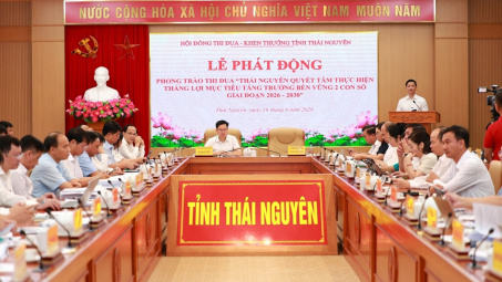 Thái Nguyên: Quyết tâm hiện thực hóa mục tiêu tăng trưởng bền vững 2 con số