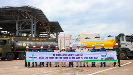 Từ B100 đến B5, BSR đưa nhiên liệu sinh học ra thị trường