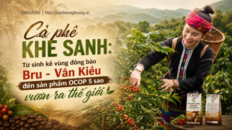 [eMagazine] Cà phê Khe Sanh: Từ sinh kế vùng đồng bào Bru - Vân Kiều đến sản phẩm OCOP 5 sao vươn ra thế giới