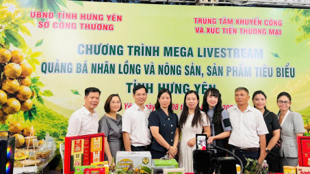 Livestream quảng bá nhãn lồng Hưng Yên tạo hiệu ứng tích cực, mở rộng kênh tiêu thụ trên nền tảng số