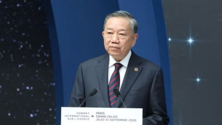 Toàn văn phát biểu của Tổng Bí thư, Chủ tịch nước Tô Lâm tại Hội nghị Thượng đỉnh Không gian vũ trụ