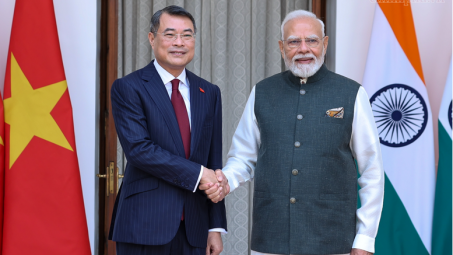 Thủ tướng Chính phủ Lê Minh Hưng hội đàm với Thủ tướng Ấn Độ Narendra Modi