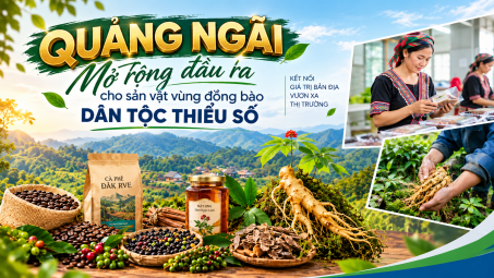 Quảng Ngãi mở rộng đầu ra cho sản vật vùng đồng bào dân tộc thiểu số