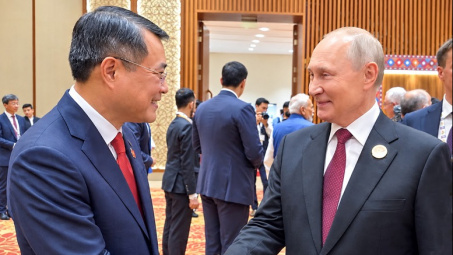 Thủ tướng Lê Minh Hưng gặp lãnh đạo các nước, tổ chức quốc tế