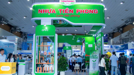 Nhựa Tiền Phong giới thiệu giải pháp hạ tầng nước tại Vietnam Water Week 2026