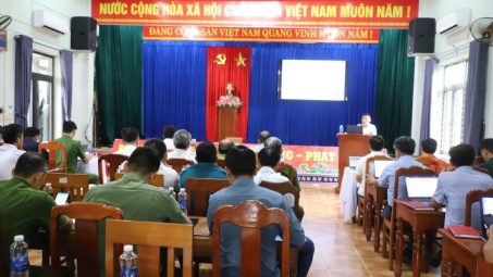 Thủy điện Sông Tranh đưa thông tin an toàn hồ đập đến gần hơn với người dân Trà Đốc