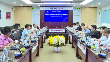 Tổng công ty Phát điện 2 tăng cường hợp tác, trao đổi thông tin với Marubeni về Trung tâm Điện lực Ô Môn