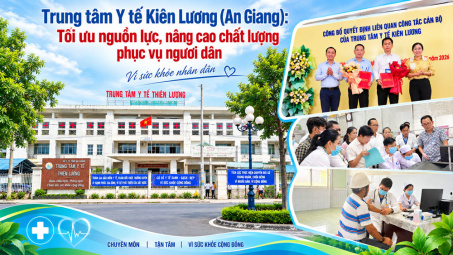 Trung tâm Y tế Kiên Lương (An Giang): Tối ưu nguồn lực, nâng cao chất lượng phục vụ người dân