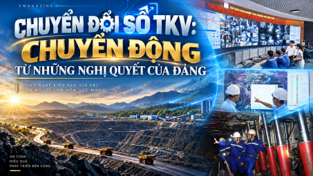 Chuyển đổi số TKV: Chuyển động từ những nghị quyết của đảng