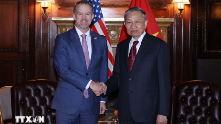 Tổng Bí thư, Chủ tịch nước Tô Lâm tiếp Trưởng Đại diện Thương mại Hoa Kỳ