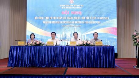 Phú Thọ đối thoại thực chất, tháo gỡ khó khăn cho doanh nghiệp và nhà đầu tư