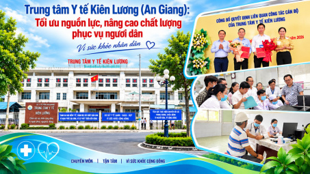 Trung tâm Y tế Kiên Lương (An Giang): Tối ưu nguồn lực, nâng cao chất lượng phục vụ người dân