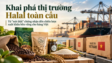 [eMagazine] Khai phá thị trường Halal toàn cầu: Từ "nút thắt" chứng nhận đến chiến lược xuất khẩu bền vững cho hàng Việt