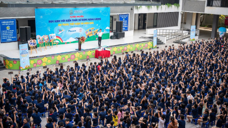 Gần 1.300 học sinh được tuyên truyền sử dụng năng lượng tiết kiệm, hiệu quả