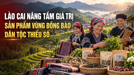 Lào Cai nâng tầm giá trị sản phẩm vùng đồng bào dân tộc thiểu số