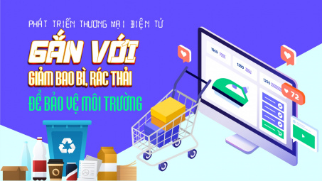 [eMagazine] Phát triển thương mại điện tử gắn với giảm bao bì, rác thải để bảo vệ môi trường