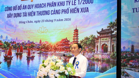 Hồng Châu khơi mở dư địa thương mại - dịch vụ, phát triển du lịch sinh thái và tâm linh