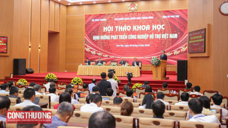 [ĐANG DIỄN RA] Hội thảo khoa học Định hướng phát triển công nghiệp hỗ trợ Việt Nam