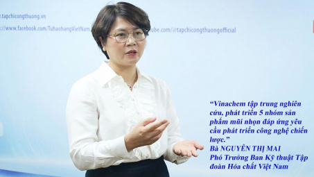 Vinachem cụ thể hóa Nghị quyết 57 bằng đổi mới công nghệ và sản phẩm chiến lược
