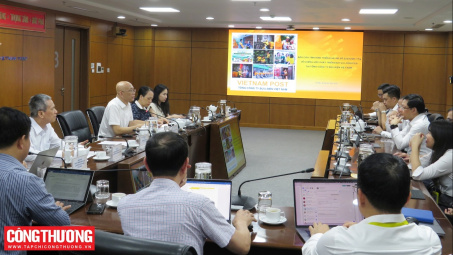 Đoàn công tác Bộ Công Thương làm việc với Vietnam Post về triển khai Chiến lược phát triển dịch vụ logistics Việt Nam
