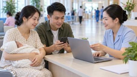 Hà Nội thí điểm hỗ trợ đăng ký khai sinh ngay tại Bệnh viện Phụ sản Hà Nội