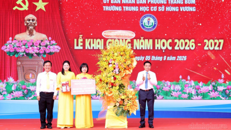 Đồng Nai: Lễ khai giảng năm học 2026 - 2027 gắn với không gian công nghệ số