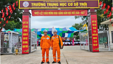 Điện lực Quảng Ninh bảo đảm điện an toàn cho năm học 2026-2027