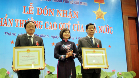 EVN HCMC: Đón nhận các phần thưởng cao quý của Nhà Nước