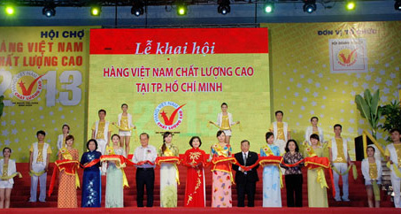 Khai mạc Hội chợ Hàng Việt Nam chất lượng cao