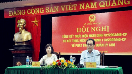 Phối hợp đồng bộ trong quản lý và phát triển chợ