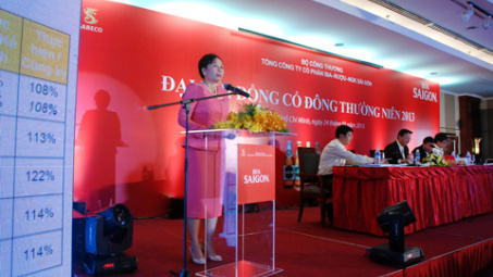 Sabeco: Đại hội cổ đông thường niên 2013