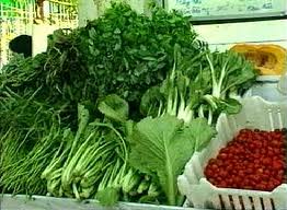 Giá bán buôn các loại rau tỉnh Vân Nam (Trung Quốc) ngày 06/6/2013
