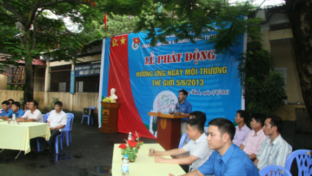 Đoàn TN Than Hòn Gai: Hưởng ứng ngày môi trường