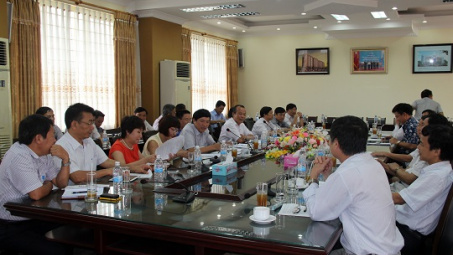 Ban Tổ chức Hội thao Khối GD-ĐT ngành Công Thương lần thứ VI họp bàn tổ chức Hội thao