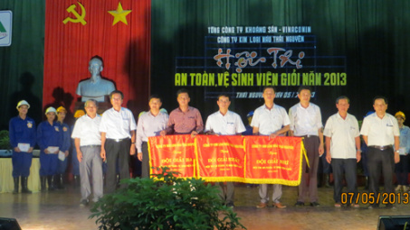 Hội thi An toàn vệ sinh viên giỏi của Công ty kim loại màu Thái Nguyên