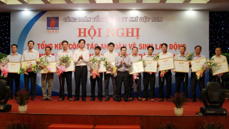 An toàn cho người lao động là nhiệm vụ hàng đầu của PVGas