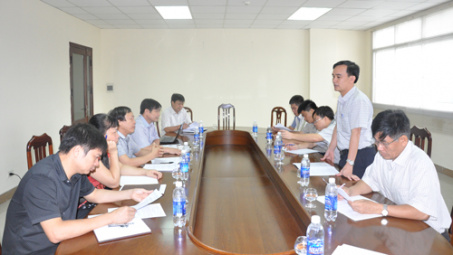 Công đoàn TKV làm việc với Công đoàn các đơn vị