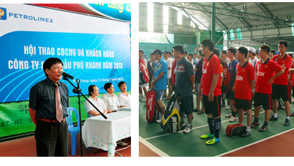 Tin ảnh: Hội thao CBCNV và khách hàng CTXD Phú Khánh năm 2013