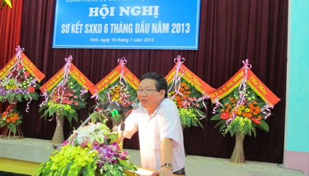 Hanosimex sơ kết hoạt động SXKD 6 tháng đầu năm 2013