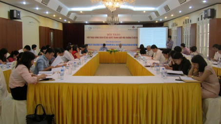 Đối thoại chính sách về giải quyết tranh chấp môi trường ở Việt Nam