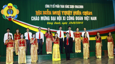Hội diễn văn nghệ CNVC-LĐ Than Vàng Danh năm 2013