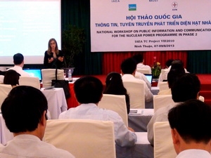Hội thảo quốc gia đầu tiên về Đề án Thông tin, tuyên truyền điện hạt nhân